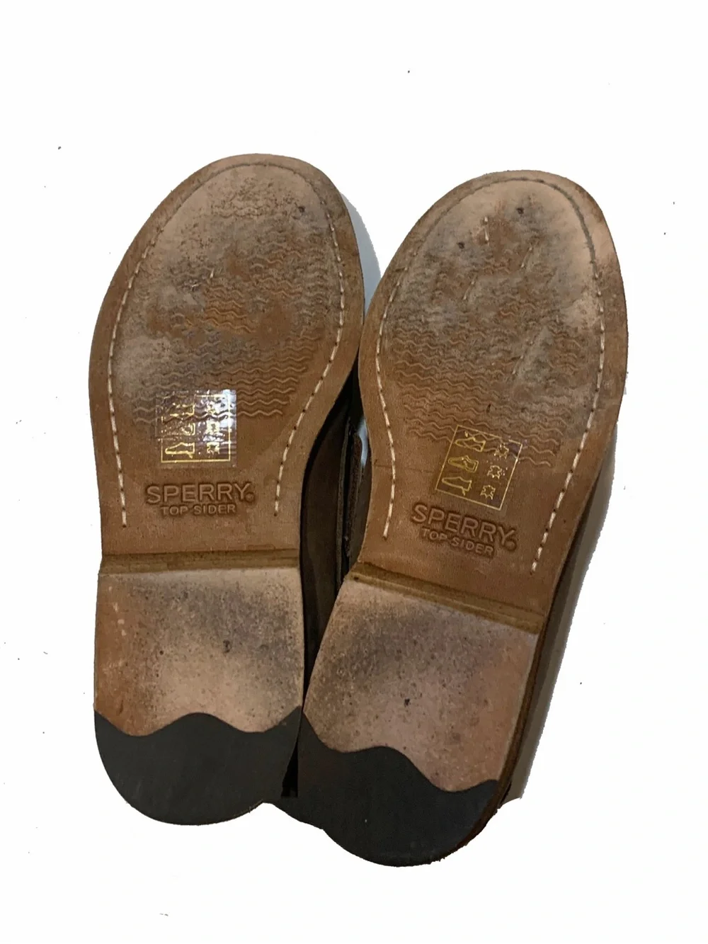 Sperry + colbo Dark Brown Leather Boat Shoes